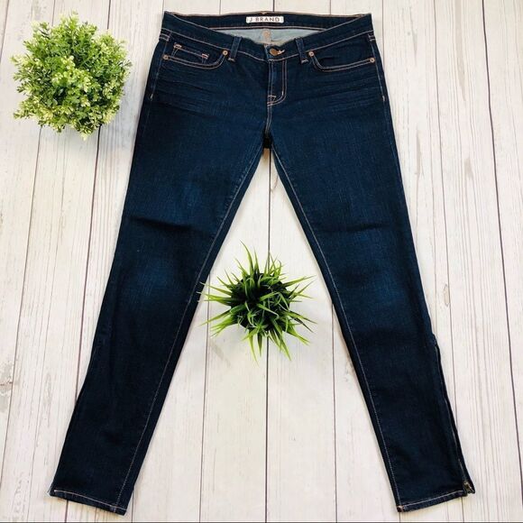 🇺🇸J Brand The Deal Skinny Ankle Zip Jeans SZ 30 - Picture 1 of 13